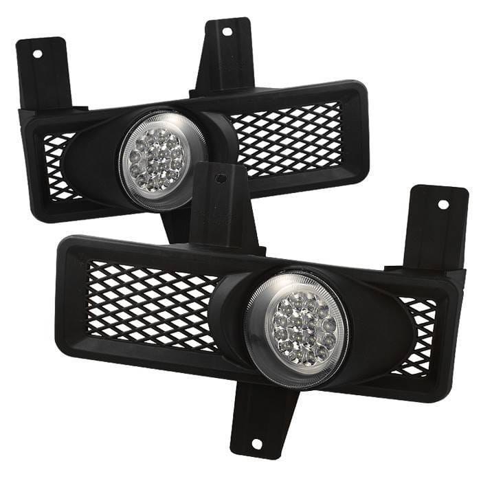 Ford F150 Spyder LED Fog Lights - Clear - FL-LED-FF15097-C
