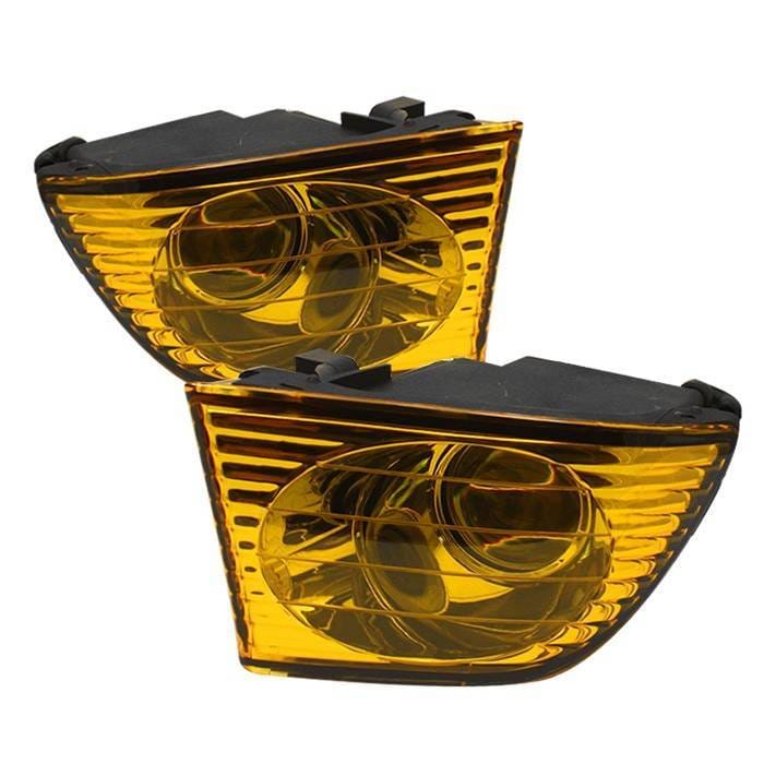 Lexus IS Spyder OEM Fog Lights - No Switch - Yellow - FL-LIS01-Y