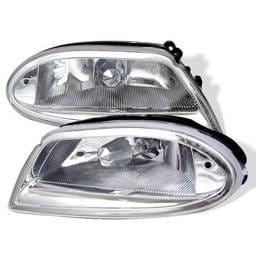 Mercedes-Benz ML Spyder Fog Lights - No Switch - Chrome - FL-MBW16398