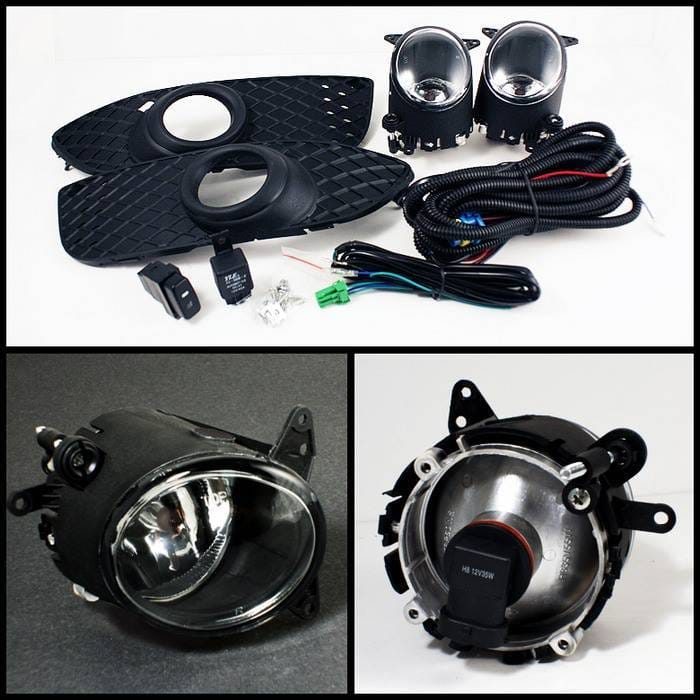Mitsubishi Lancer Spyder OEM Fog Lights - Clear - FL-ML07-C thumbnail 2
