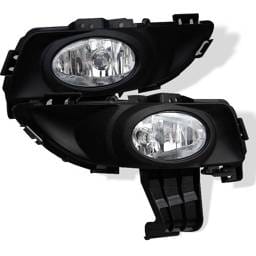 Mazda 3 4DR Spyder OEM Fog Lights - Clear - FL-MM304