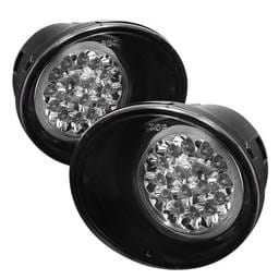 Nissan Armada Spyder LED Fog Lights - Clear - FL-LED-NT04-C