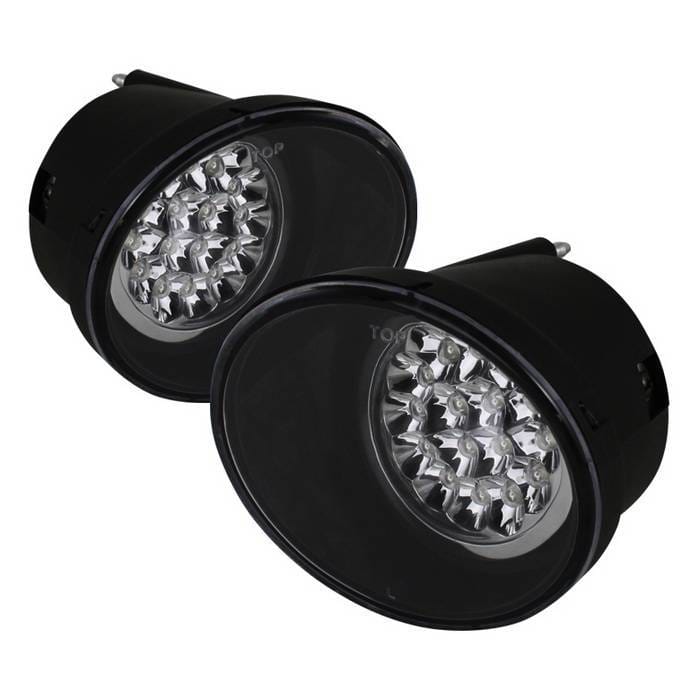 Nissan Titan Spyder LED Fog Lights - Yellow - FL-LED-NT04-Y