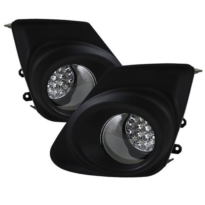 Toyota Corolla Spyder LED Fog Lights - Clear - FL-LED-TCO2011-C