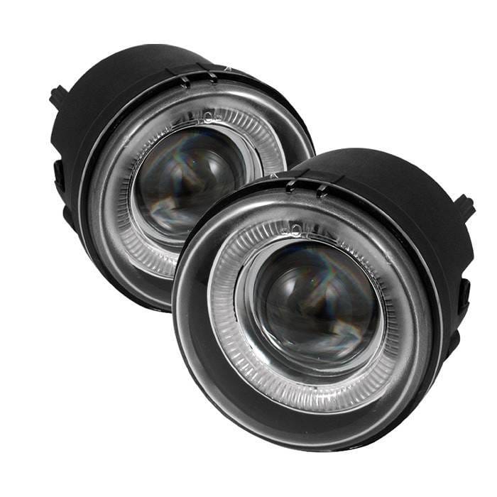 Chrysler Pacifica Spyder Halo Projector Fog Lights - Clear - FL-P-DCH05-HL