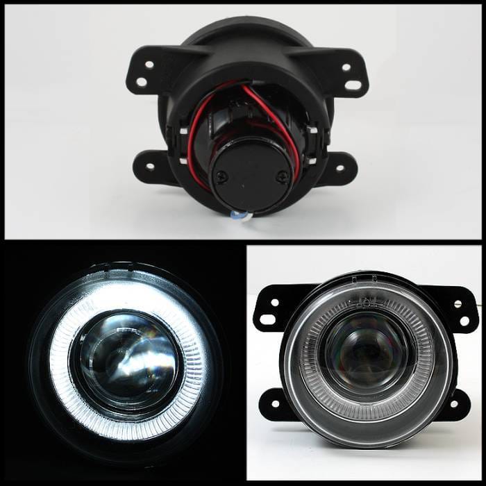 Dodge Magnum Spyder Projector Fog Lights - Clear - FL-P-DM05-HL thumbnail 2