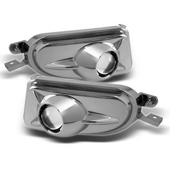 Mercedes-Benz E Class Spyder Projector Fog Lights - Chrome - FL-P-CH-MBW21000-E