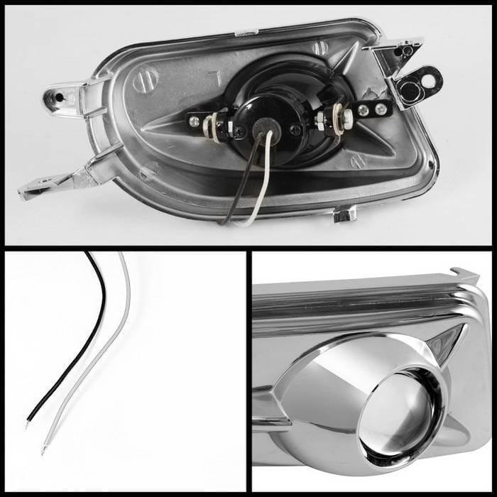Mercedes-Benz E Class Spyder Projector Fog Lights - Chrome - FL-P-CH-MBW21000-E thumbnail 2