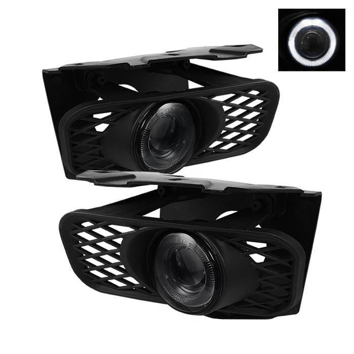 Ford F150 Spyder Halo Projector Fog Lights - Smoke - FL-P-FF15099-HL-SM