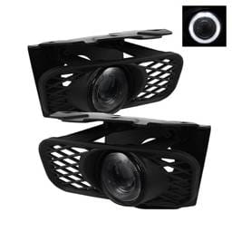 Ford F150 Spyder Halo Projector Fog Lights - Smoke - FL-P-FF15099-HL-SM