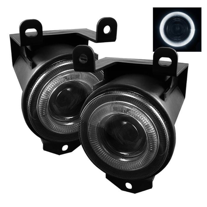 Pontiac Bonneville Spyder Halo Projector Fog Lights - Smoke - FL-P-GD99-HL-SM