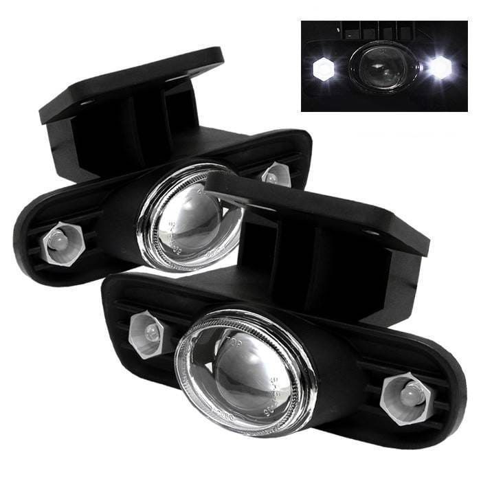 GMC Yukon Spyder LED Projector Fog Lights - Clear - FL-P-GS99-HL