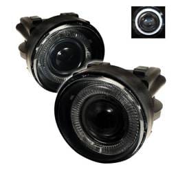 Dodge Neon Spyder Halo Projector Fog Lights - Smoke - FL-P-DN03-HL-SM