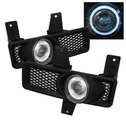 Ford Expedition Spyder Halo Projector Fog Lights - Clear - FL-P-FF15097-HL