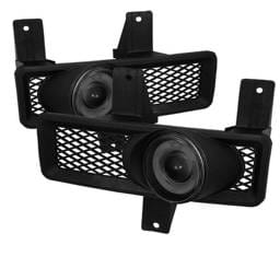 Ford Expedition Spyder Halo Projector Fog Lights - Smoke - FL-P-FF15097-HL-SM