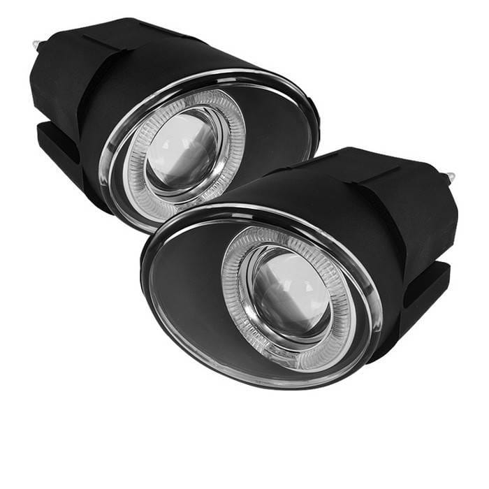 Nissan Frontier Spyder Projector Fog Lights - Clear - FL-P-NM00-HL