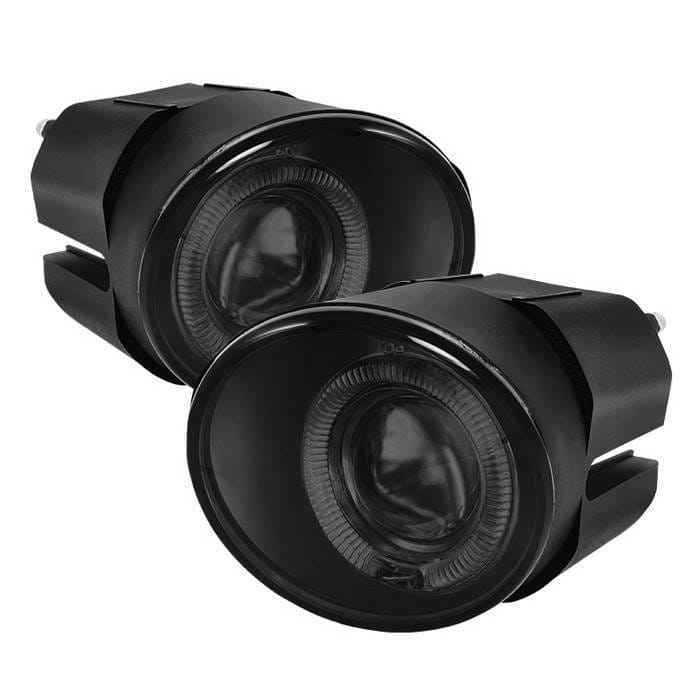 Nissan Frontier Spyder Projector Fog Lights - Smoke - FL-P-NM00-HL-SM