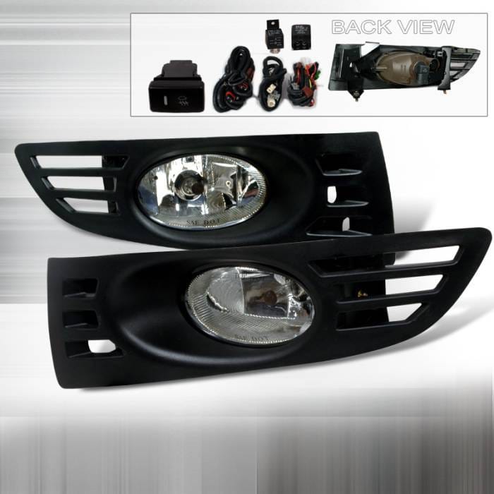 Honda Accord 2DR Spec-D OEM Fog Lights - Clear - LF-ACD032OEM