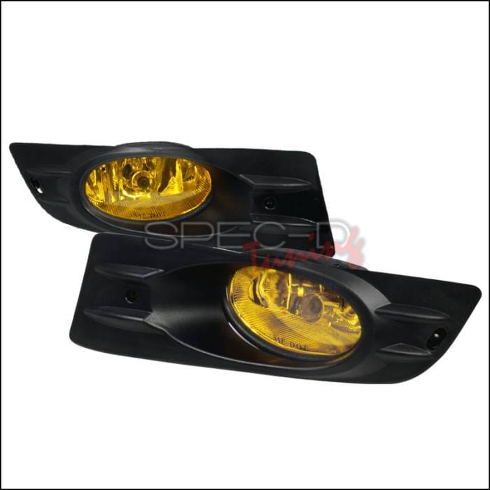 Honda Accord 2DR Spec-D Fog Lights - Yellow - LF-ACD062AMOEM