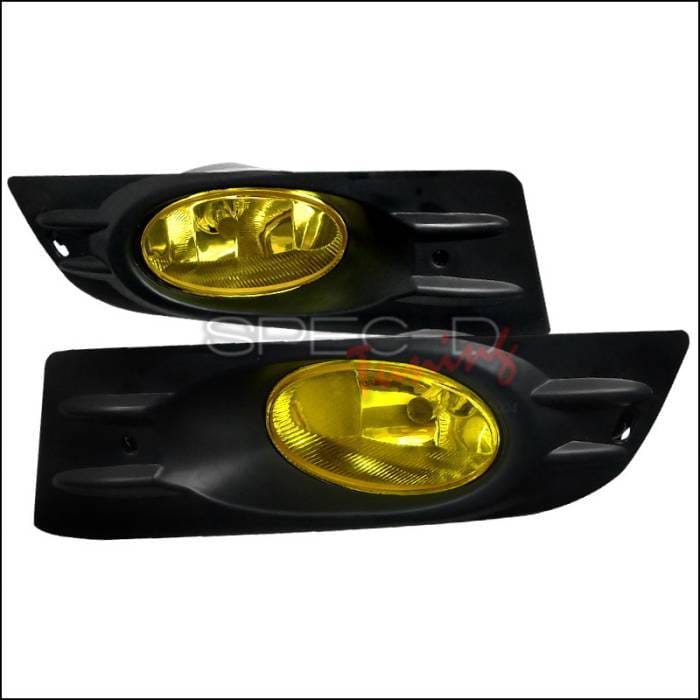 Honda Accord 2DR Spec-D Fog Light - Yellow - LF-ACD062AMOEM-RS