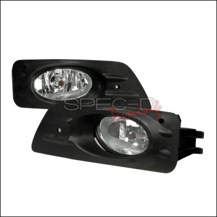 Honda Accord 4DR Spec-D Fog Lights - Clear - LF-ACD064OEM