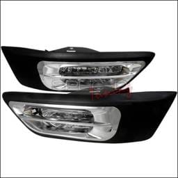 Honda CRV Spec-D OEM Fog Lights - Clear - LF-CRV02COEM-WJ