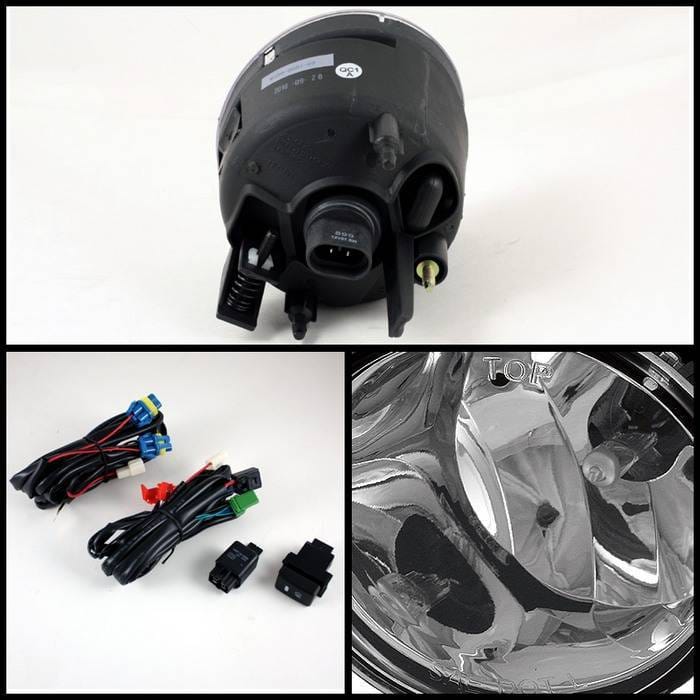 Nissan Armada Spyder OE Style Fog Lights - Clear - FL-WJ-NT04-C thumbnail 2