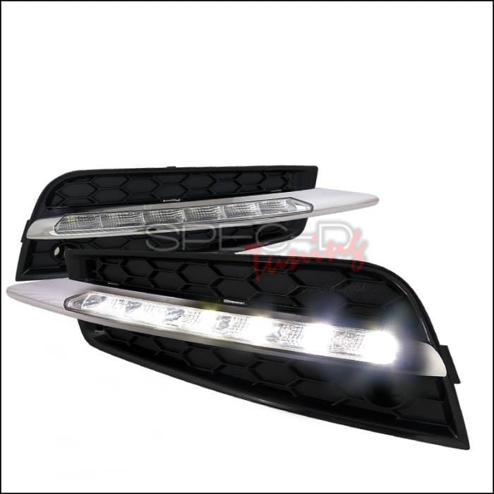 Chevrolet Cruze Spec-D LED Daytime Running Light Fog Light Cover - LDR-CRU09-PT