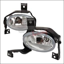 Honda CRV Spec-D OEM Style Fog Lights with Chrome Cover - LF-CRV10OEM