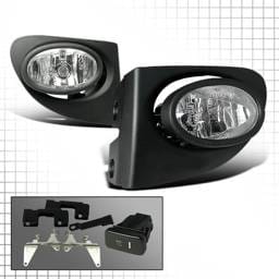 Honda Civic HB Spec-D OEM Fog Lights - Clear - LF-CV023OEM