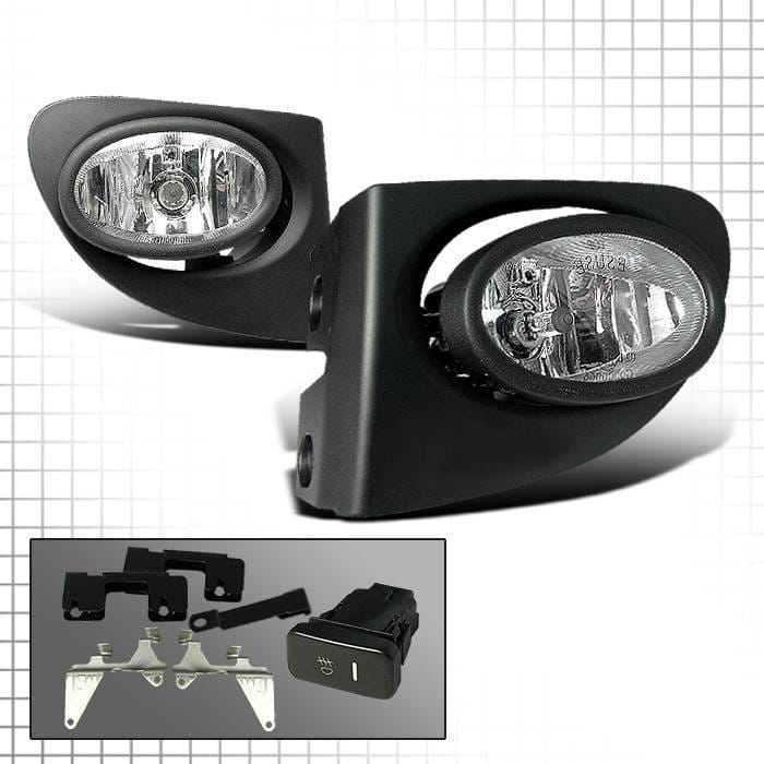 Honda Civic HB Spec-D OEM Fog Lights - Clear - LF-CV023OEM