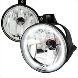 Dodge Neon Spec-D CCFL Halo Fog Light Kit - Clear Lens - LF-NEO03C-V2-APC
