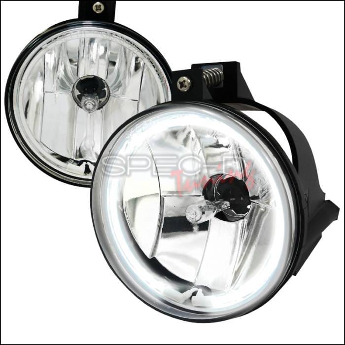 Dodge Neon Spec-D CCFL Halo Fog Light Kit - Clear Lens - LF-NEO03C-V2-APC