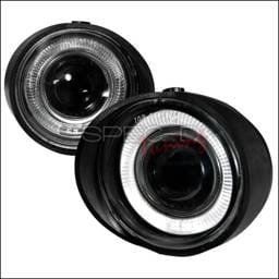 Nissan Altima Spec-D Halo Projector Fog Lights - Clear - LFP-ALT02H-WJ