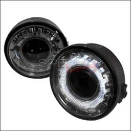 Ford F150 Spec-D Halo Projector Fog Lights - Smoke - LFP-F15006G-WJ