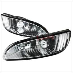 Lexus RX330 Spec-D Fog Light Kit - Clear Lens - LF-RX33004COEM-APC