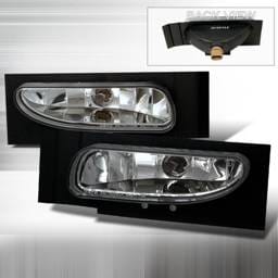 Ford Mustang Spec-D Fog Lights - Clear - LF-MST96C-DP