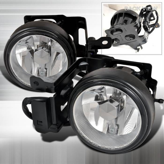 Mitsubishi Montero Spec-D OEM Style Fog Lights - Clear - LF-MTRS00COEM-APC