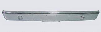 Chevrolet C10 Street Scene Chrome Bumper with Single Light Opening - 950-45104