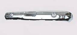 GMC CK Truck Street Scene Chrome Bumper with Single Light Opening & License Bucket - 950-45108