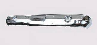 GMC CK Truck Street Scene Chrome Bumper with Single Light Opening & License Bucket - 950-45108