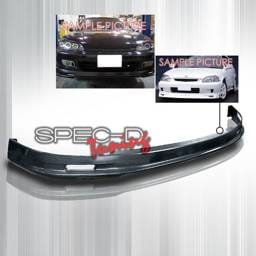 Honda Civic 2DR & 3DR Spec-D Mugen Style ABS Plastic Front Lip - LPF-CV923M-ABS