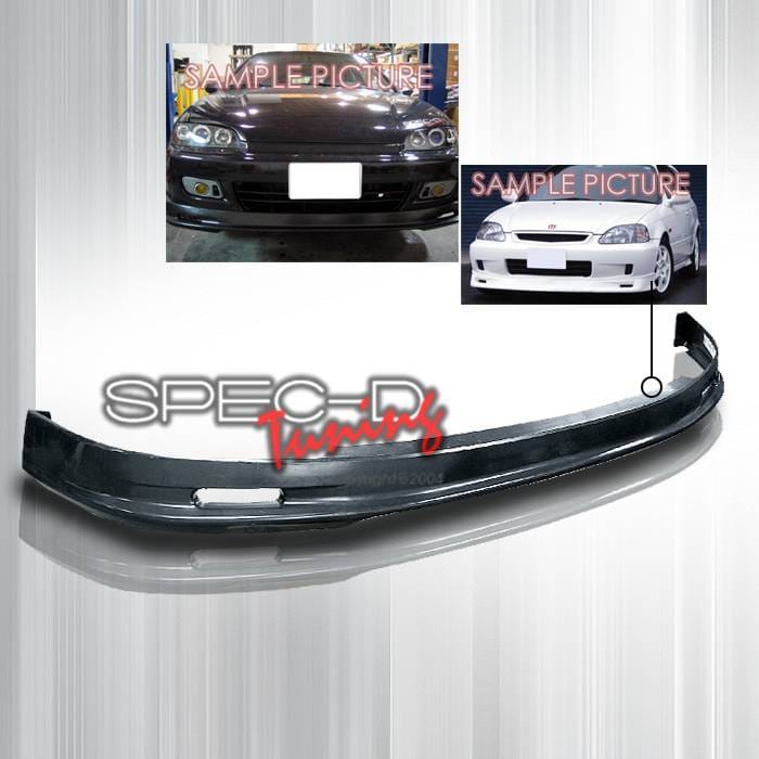 Honda Civic 2DR & 3DR Spec-D Mugen Style ABS Plastic Front Lip - LPF-CV923M-ABS