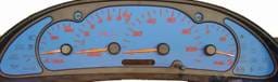 US Speedo Blue Exotic Color Gauge Face - Displays MPH - Tachometer - SUN 03 05