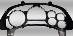 US Speedo Chrome Gauge Lens Rings - LEN 042