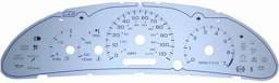 US Speedo Exotic Color Red Gauge Face - Displays Tachometer - 110 MPH - 7000 RPM - CAV 03 02