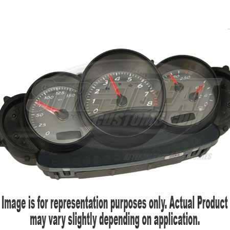 US Speedo Stainless Steel Gauge Face - Displays 150 MPH - BXT0301