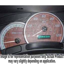 US Speedo Wood Grain Exotic Color Gauge Face - Displays 120 MPH - Gas - No Transmission Temperature - CK1200431