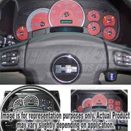 US Speedo Red Exotic Color Gauge Face - Displays 120 MPH - Gas - No Transmission Temperature - CK1200435