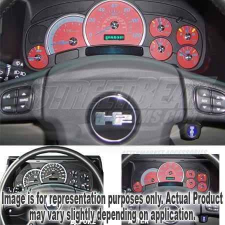 US Speedo Red Exotic Color Gauge Face - Displays 120 MPH - Gas - No Transmission Temperature - CK1200435